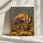 Illusionary Cowboys, arte de Taudalpoi impreso en canvas