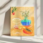 Summer Day Vibes, arte de Raissa Oltmanns impreso en canvas