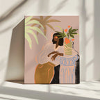 Waiting, arte de Arty Guava impreso en canvas