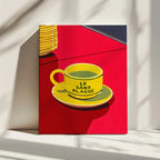 Le Sans Blague, arte de Studio Mandariini impreso en canvas