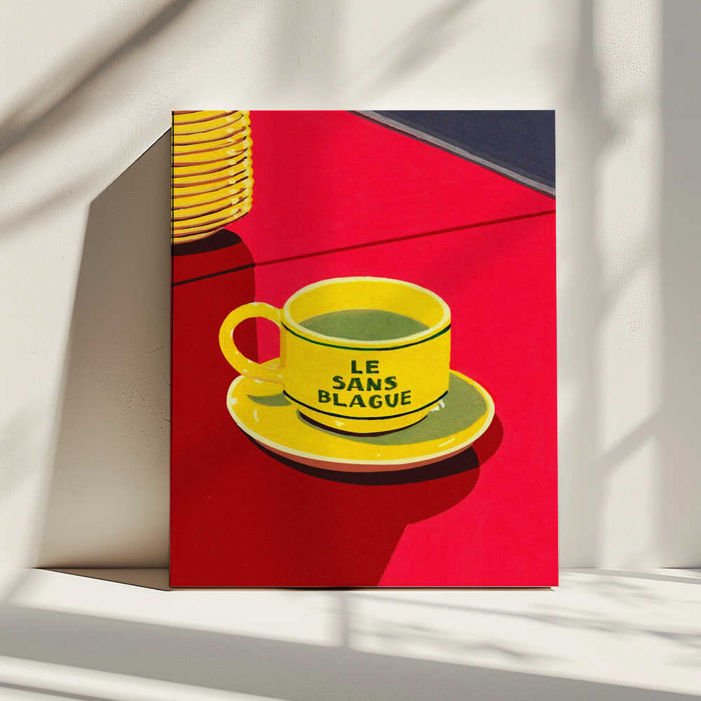 Le Sans Blague, arte de Studio Mandariini impreso en canvas