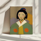 Serene Elegance, arte de Treechild impreso en canvas