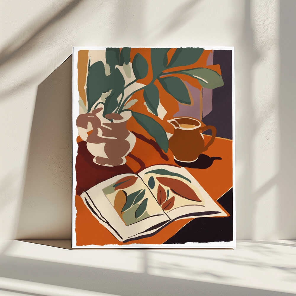 Leafy Afternoon, arte de Treechild impreso en canvas