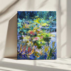 Vibrant Garden Glow, arte de Dorothy Fagan impreso en canvas