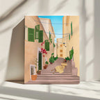 Mallorca Island, arte de Petra Lizde impreso en canvas