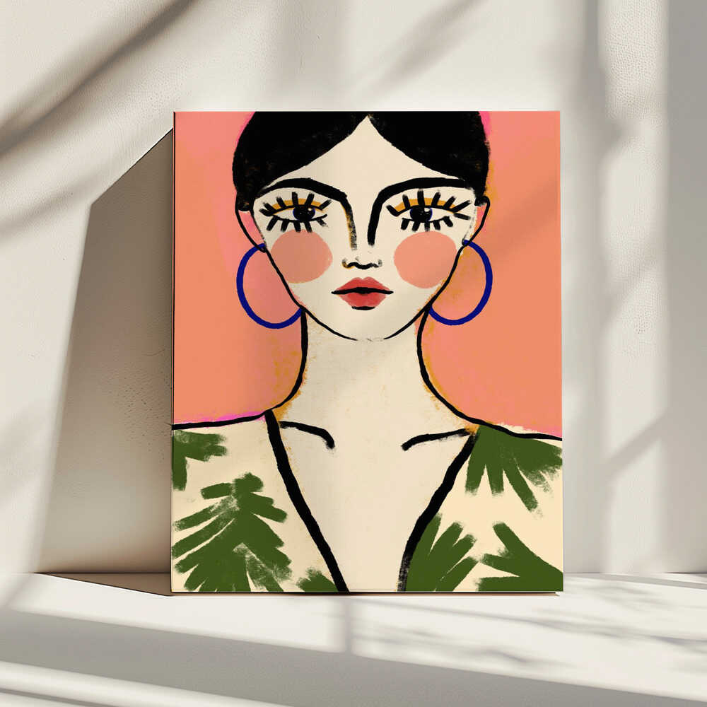 Bold Elegance, arte de Treechild impreso en canvas