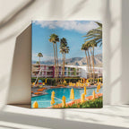 Colorful Desert Oasis, arte de Bethany Young impreso en canvas