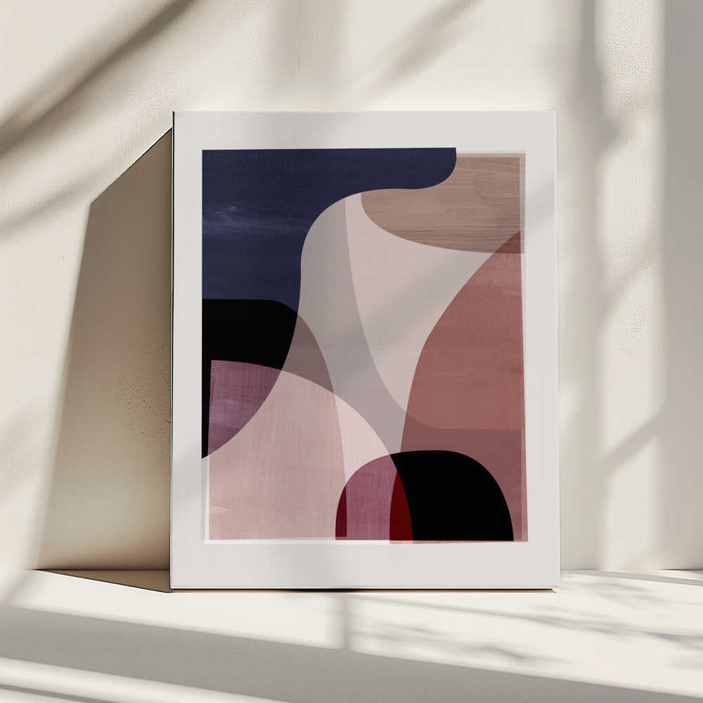 Graphic 196, arte de Mareike Böhmer impreso en canvas