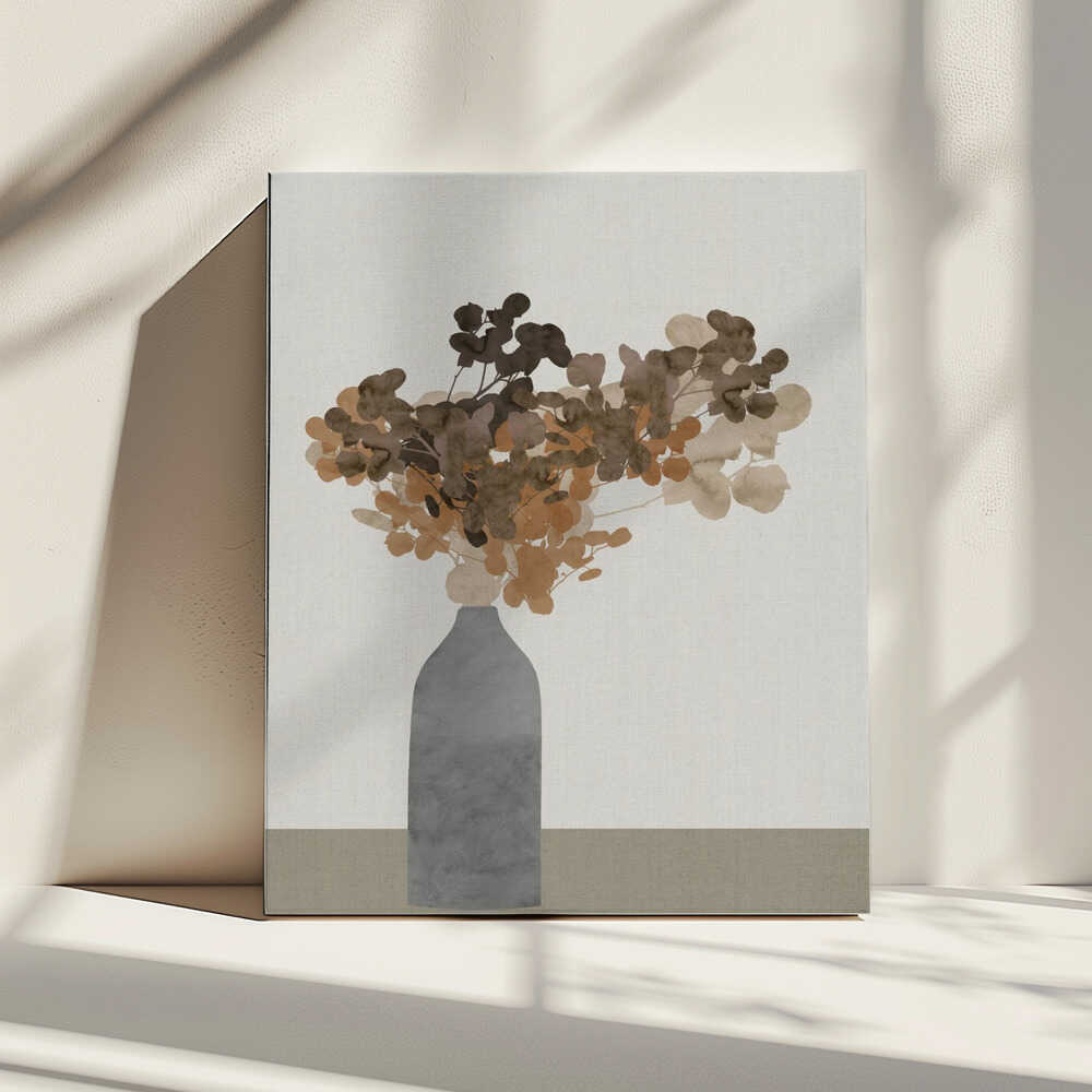 Modern Botanical Still Life, arte de cartissi impreso en canvas