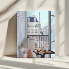 Paris Balcony, arte de Petra Lizde impreso en canvas