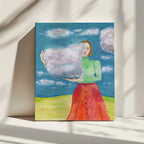 Head in the clouds, arte de Sharyn Bursic impreso en canvas