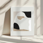 Abstract Shapes 2, arte de Mareike Böhmer impreso en canvas