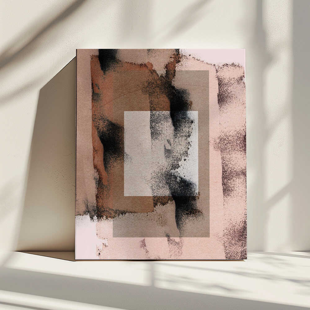 Abstract Brush Strokes 17y, arte de Mareike Böhmer impreso en canvas