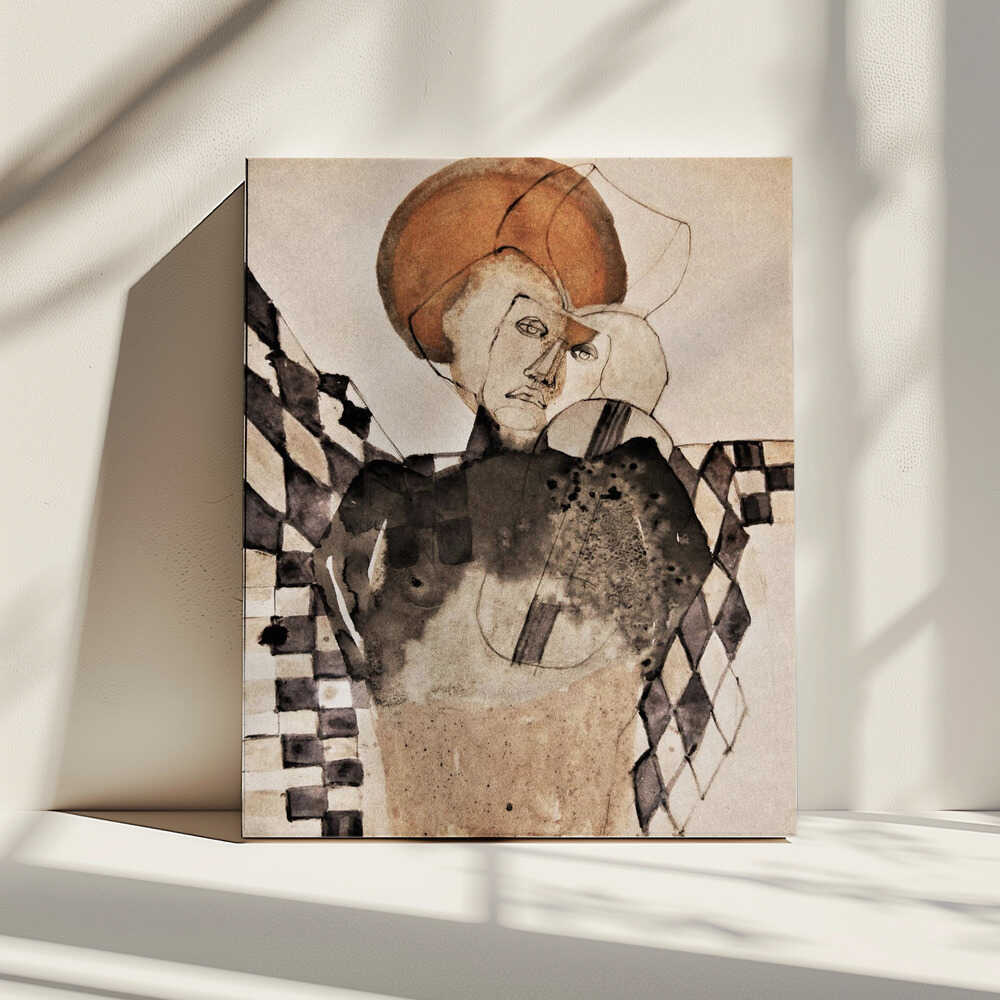 Harlequin's Enigma, arte de Doris Schmitz impreso en canvas