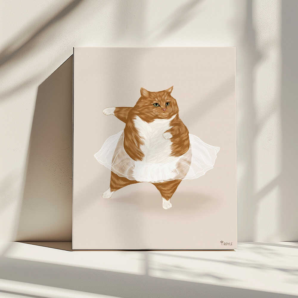 Chonky Cat Ballerina