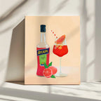 Drink, arte de Petra Lizde impreso en canvas