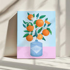Oranges, arte de Petra Lizde impreso en canvas