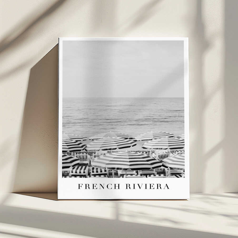 Classic European Beach, arte de Talitha McQueen impreso en canvas