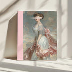 Classic Lady in Pink, arte de Talitha McQueen impreso en canvas