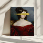 Elegant Gold Portrait, arte de Talitha McQueen impreso en canvas