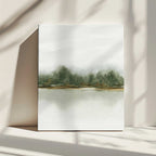 Misty Forest Reflection, arte de Rachel Elise impreso en canvas
