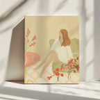 Sunday Without The Scaries, arte de Katharina Puritscher impreso en canvas