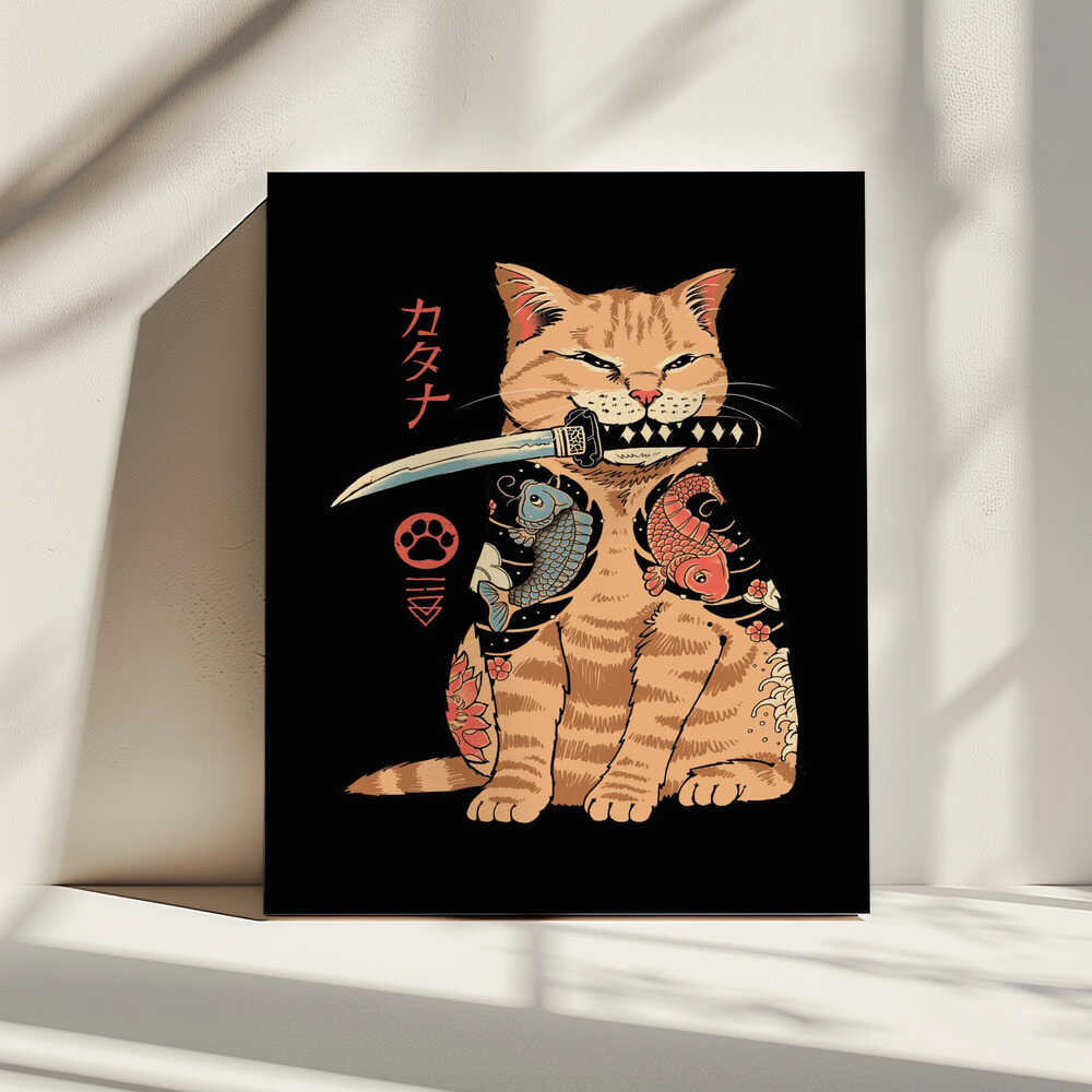 Catana, arte de Vincent Trinidad impreso en canvas