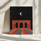 Starlit Archway Journey, arte de Nibera impreso en canvas