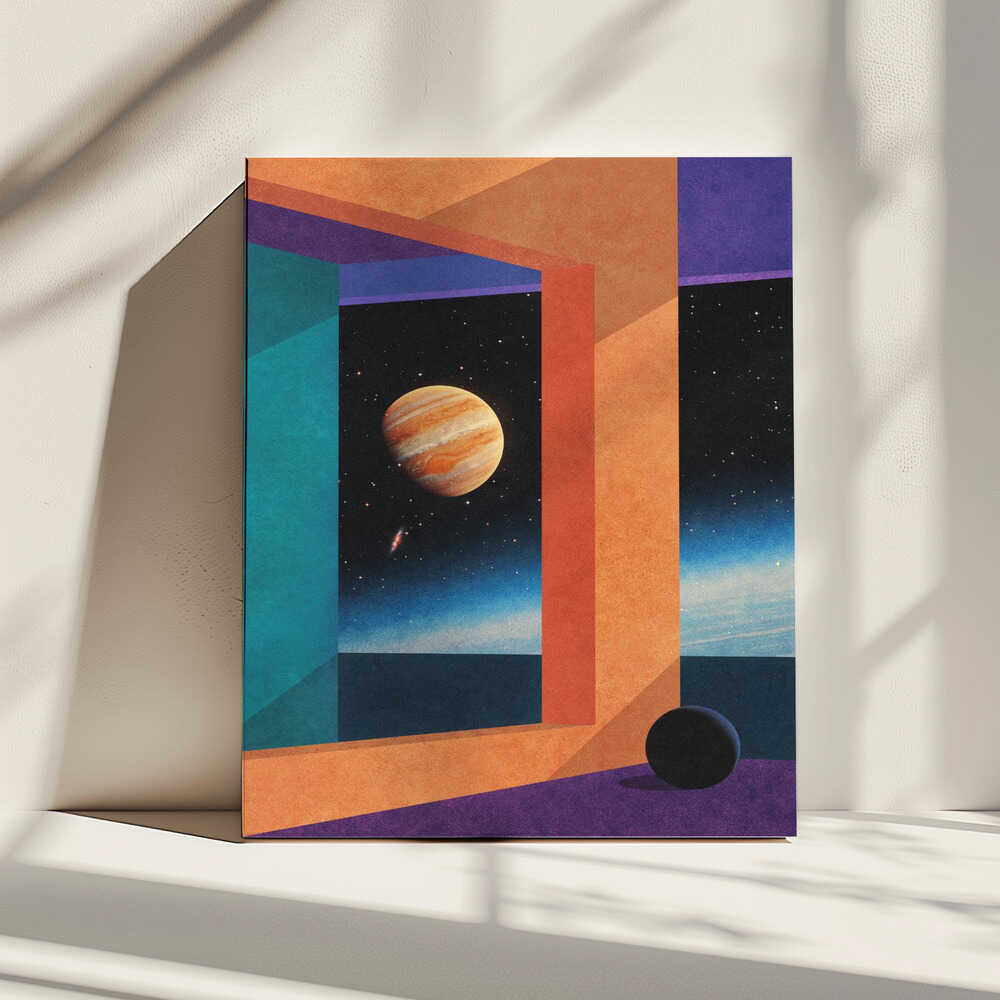 A Room With A View, arte de Nibera impreso en canvas