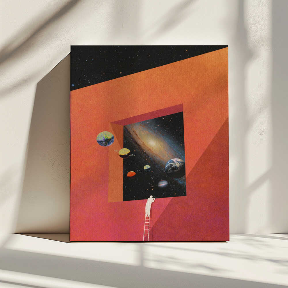 Window to the Universe, arte de Nibera impreso en canvas