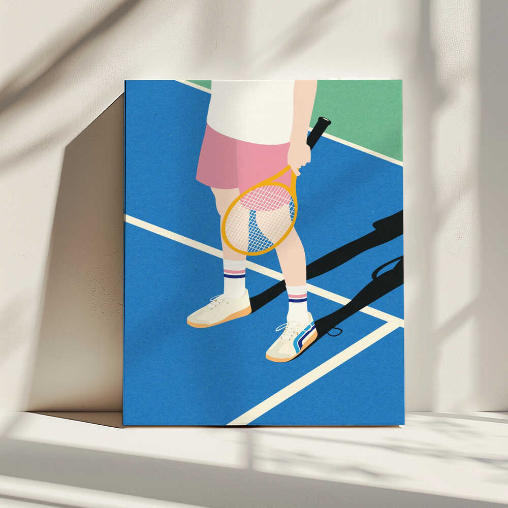 2nd Champion, arte de Rosi Feist impreso en canvas