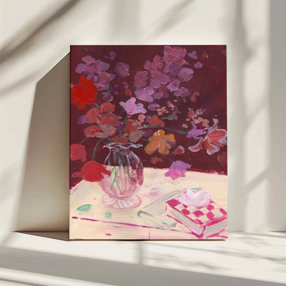 Fall Bouquet, arte de Katharina Puritscher impreso en canvas