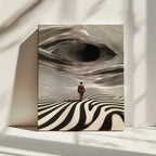 Op Art Journey, arte de Taudalpoi impreso en canvas