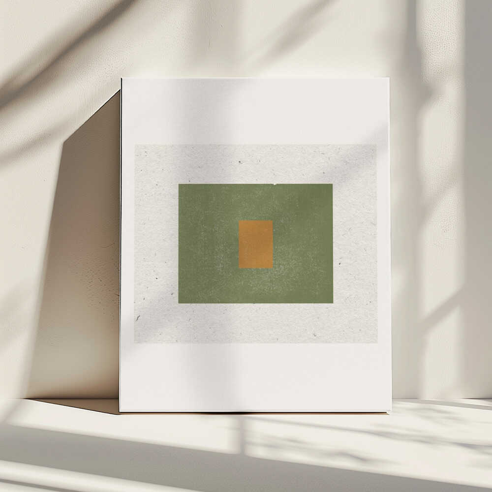Minimalist Harmony, arte de THE MIUUS STUDIO impreso en canvas
