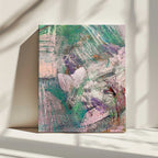 Textured Green Geode