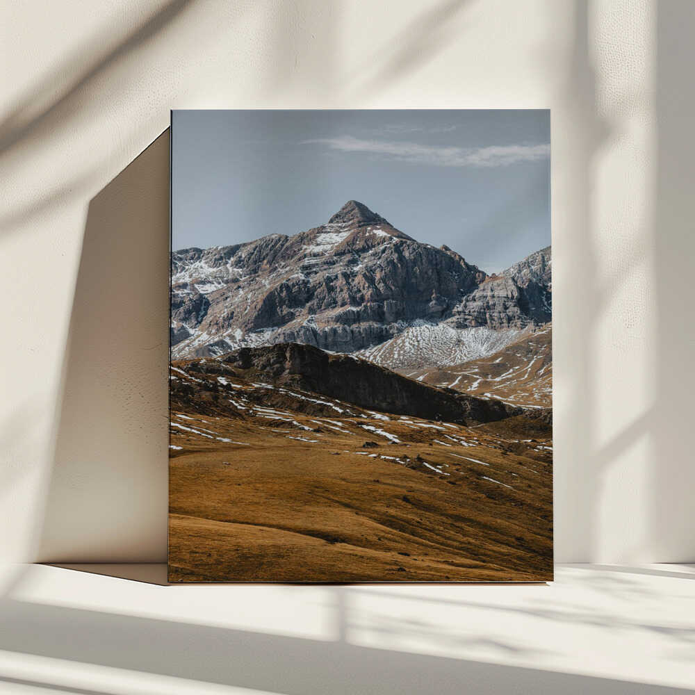 Golden Mountain Landscape, arte de Javier Pardina impreso en canvas