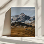 Golden Mountain Landscape, arte de Javier Pardina impreso en canvas