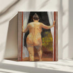 Sunlit Doorway Nude, arte de Tore Bahnson impreso en canvas