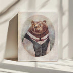 Old Gentleman, arte de Mike Koubou impreso en canvas