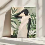 Elegant Tropical Serenity, arte de ThingDesign impreso en canvas