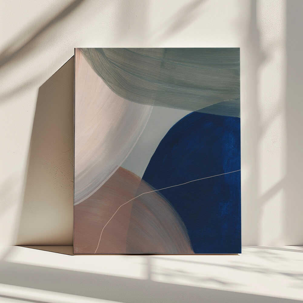 Interwoven Hues, arte de Mareike Böhmer impreso en canvas