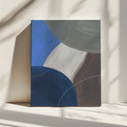 Harmonious Color Blocks, arte de Mareike Böhmer impreso en canvas