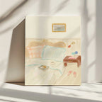 Cozy Morning Retreat, arte de Katharina Puritscher impreso en canvas