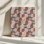 Charming City Building Pattern, arte de Mela Patterns impreso en canvas