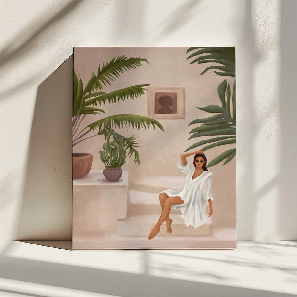 Boho Summer Retreat, arte de City Art impreso en canvas
