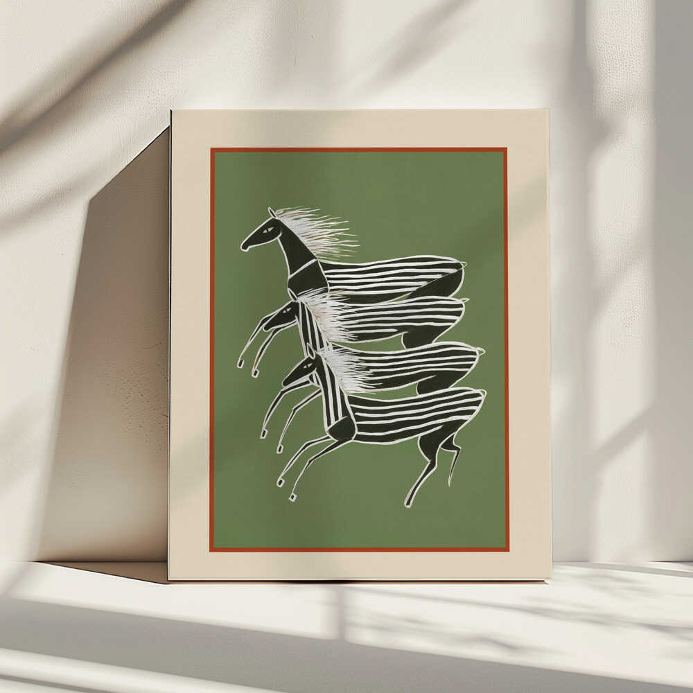 Running Zebras Green