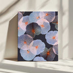 Ethereal Floating Leaves, arte de Uma Gokhale impreso en canvas