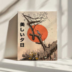 Singing Bird Sunset, arte de Nicholas impreso en canvas