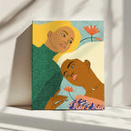 Diverse Women Floral Calm, arte de Uma Gokhale impreso en canvas