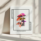 Psychedelic Magic Mushrooms, arte de Pictufy Studio IV impreso en canvas